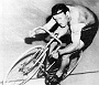 Leandro Faggin alle Olimpiadi di Melbourne 1956. Vince i 1000 metri a cronometro con partenza da fermo(Laura Calore)